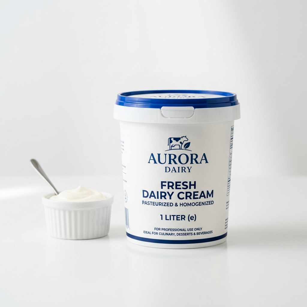 Crema de leche LACENSA presentación profesional