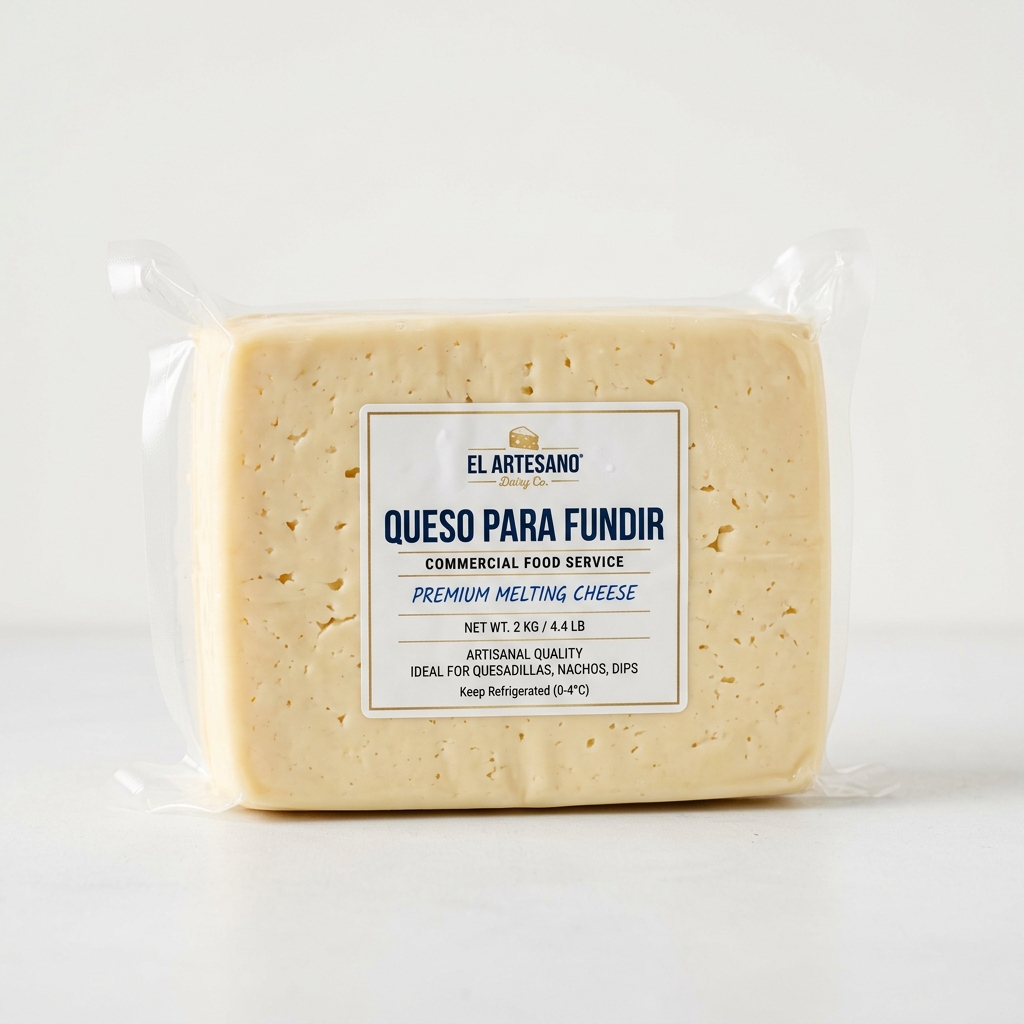Queso para Fundir LACENSA para gastronomía